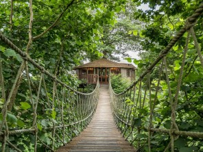 Luxury Treehouse with Outdoor Rolltop Bath